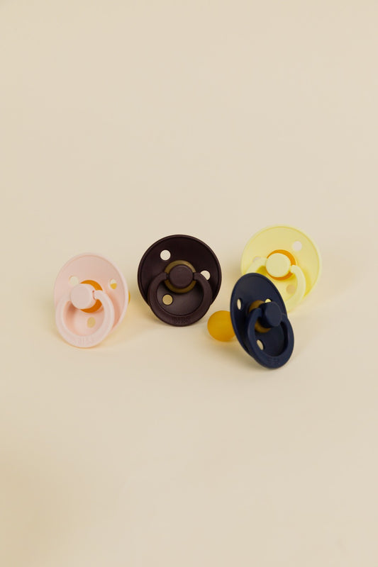 BIBS colour round knupīši, Petal / Plum