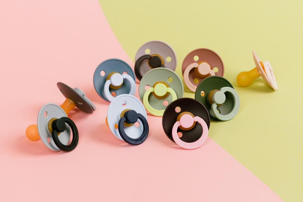 BIBS Studio Collection – Urban Fusion, Colour Round knupīši, Cloud Iron Mix