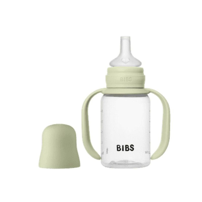 BIBS mācību pudelīte ar snīpi Sage