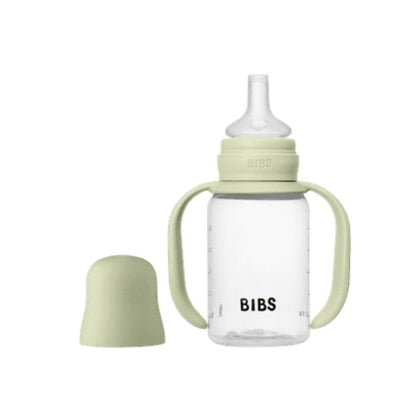 BIBS mācību pudelīte ar snīpi Sage