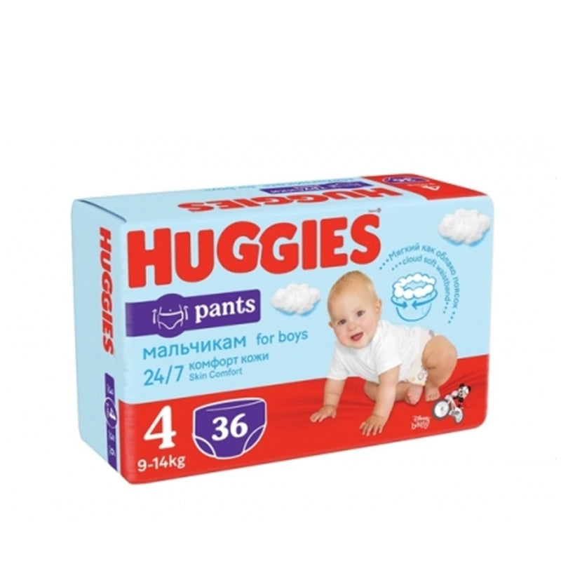 Huggies Pants Boy diapers/panties, size 4