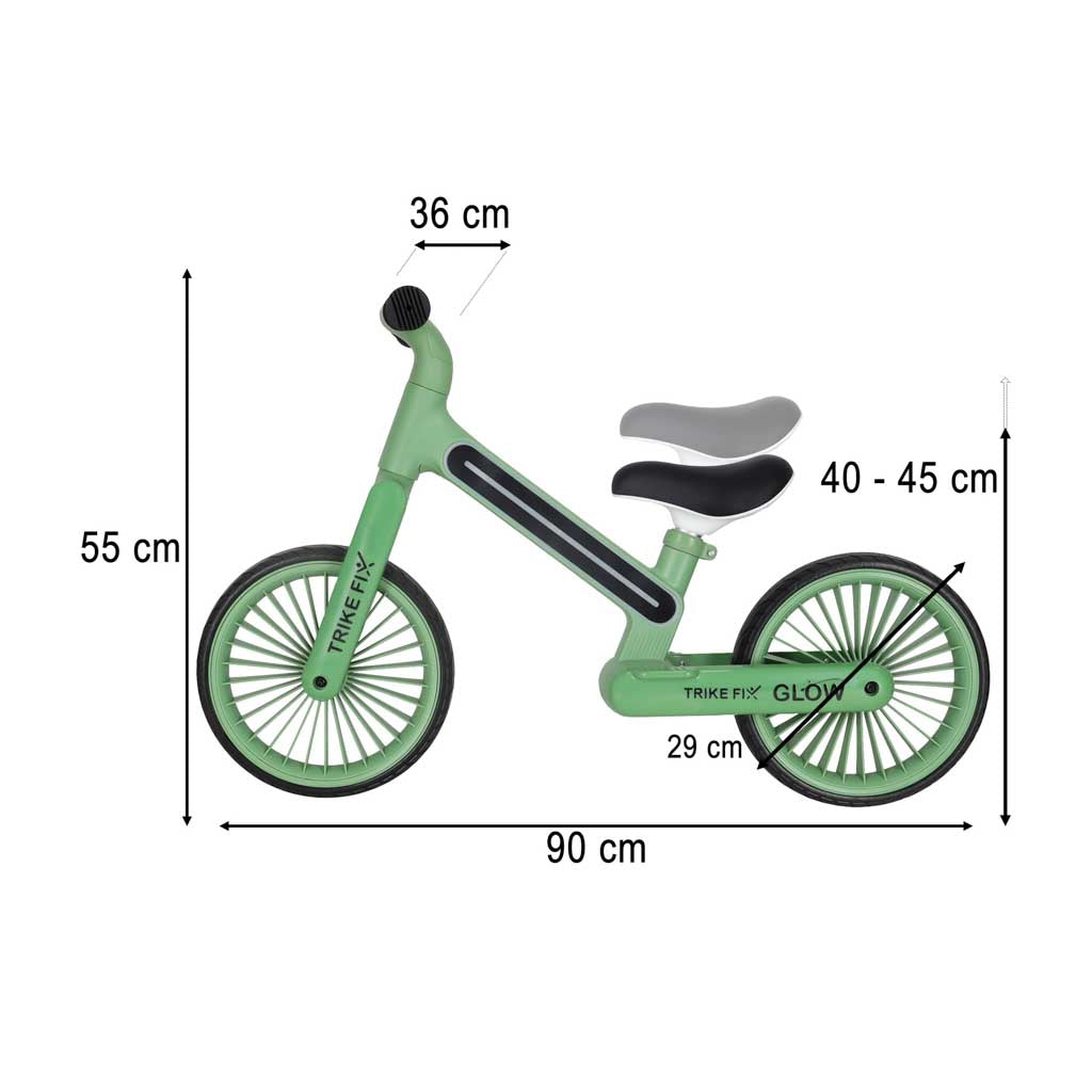 Bērnu līdzsvara velosipēds Trike Fix Glow, KX2867/2