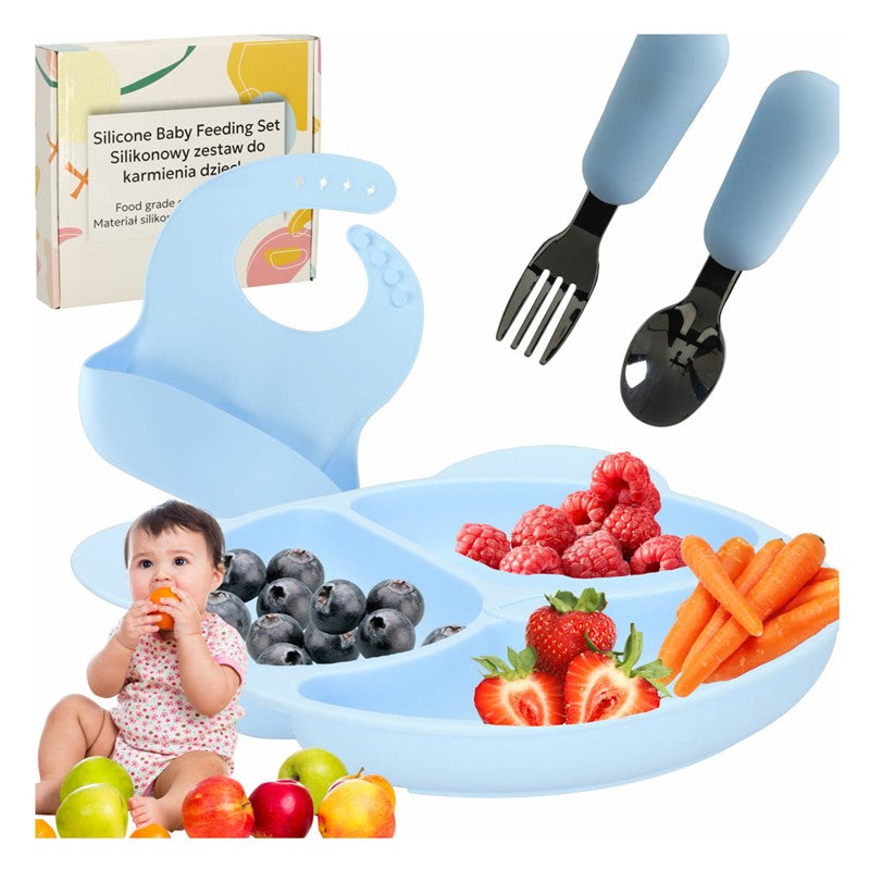 Silikona trauku komplekts Teddy Bear, KX4001/1