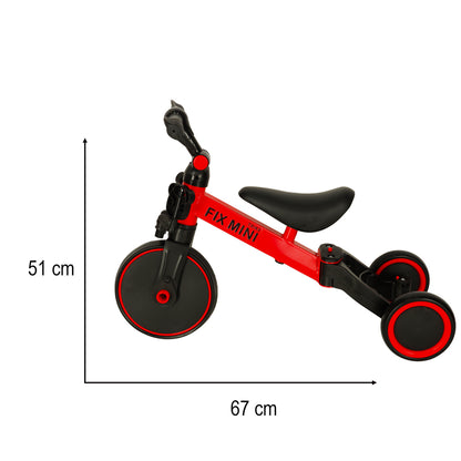 Balansa ritenis - Trīsritenis, Trike Fix Mini, KX5377/2