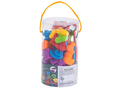 Montessori skaitīšanas spēle Transportlīdzekļi, KX5699