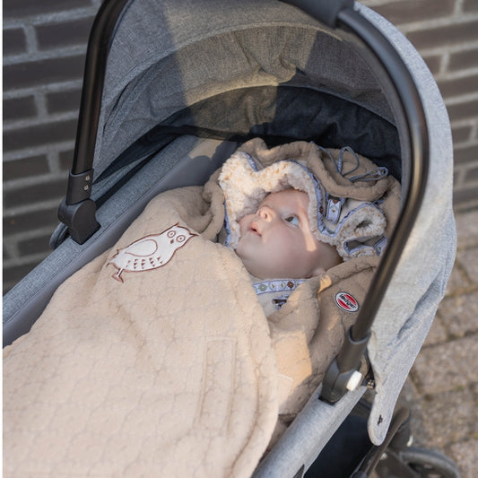 Lodger Bunker flīsa ratu maiss, Beige krāsā.