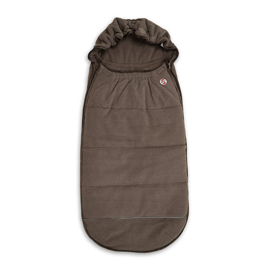 Lodger Mini Bunker vissezonas guļammaiss Bufallo krāsā, redzams no priekšpuses.