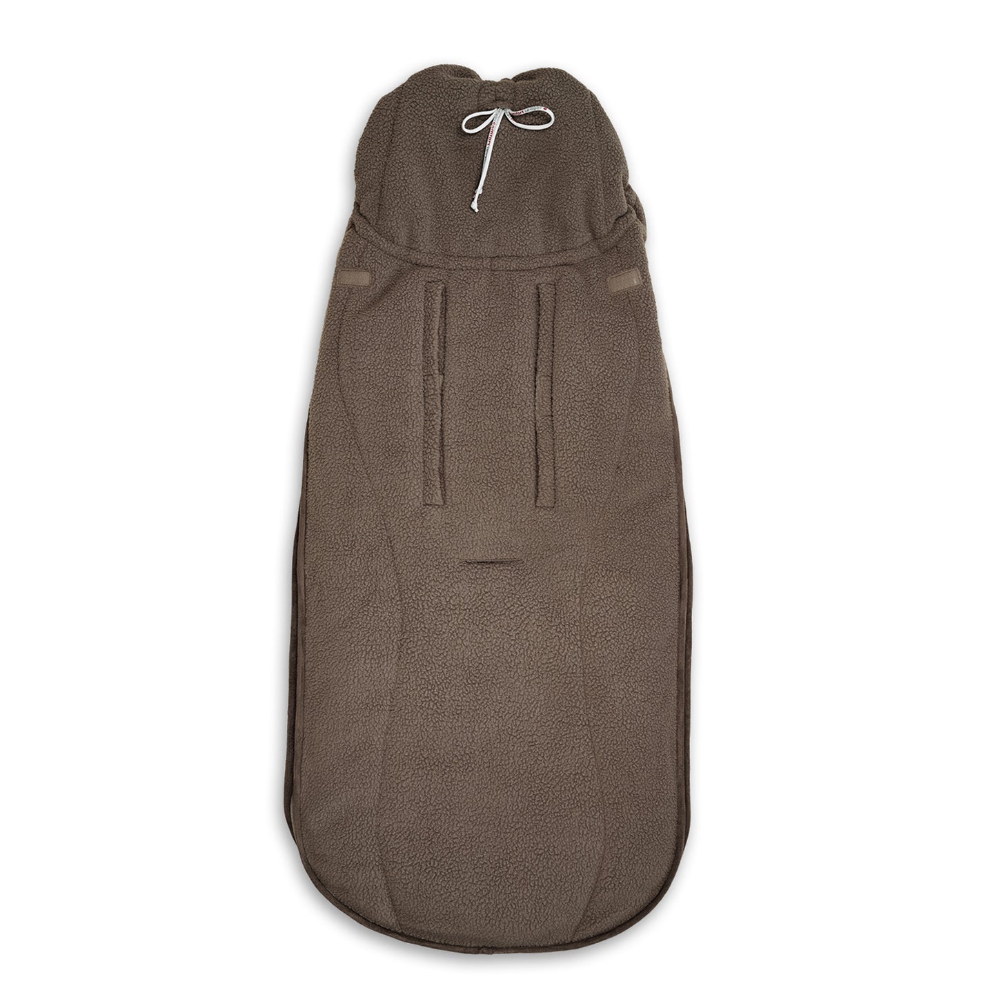 Lodger Mini Bunker Teddy vissezonas guļammaiss buffalo krāsa, redzama aizmugure.
