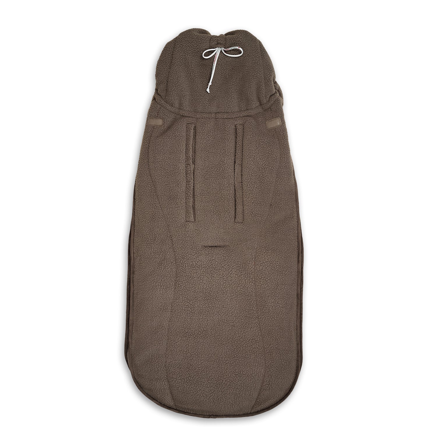 Lodger Mini Bunker Teddy vissezonas guļammaiss buffalo krāsa, redzama aizmugure.