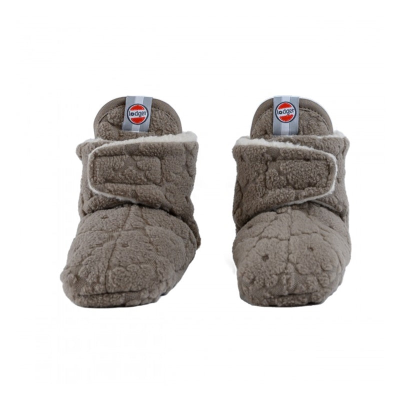 Lodger slipper fleece čībiņas buffalo krāsā redzamas no priekšpuses