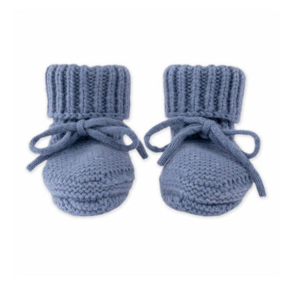 Lodger Slipper Merino vilnas čībiņas, Stone krāsā. Redzamas no priekšpuses.