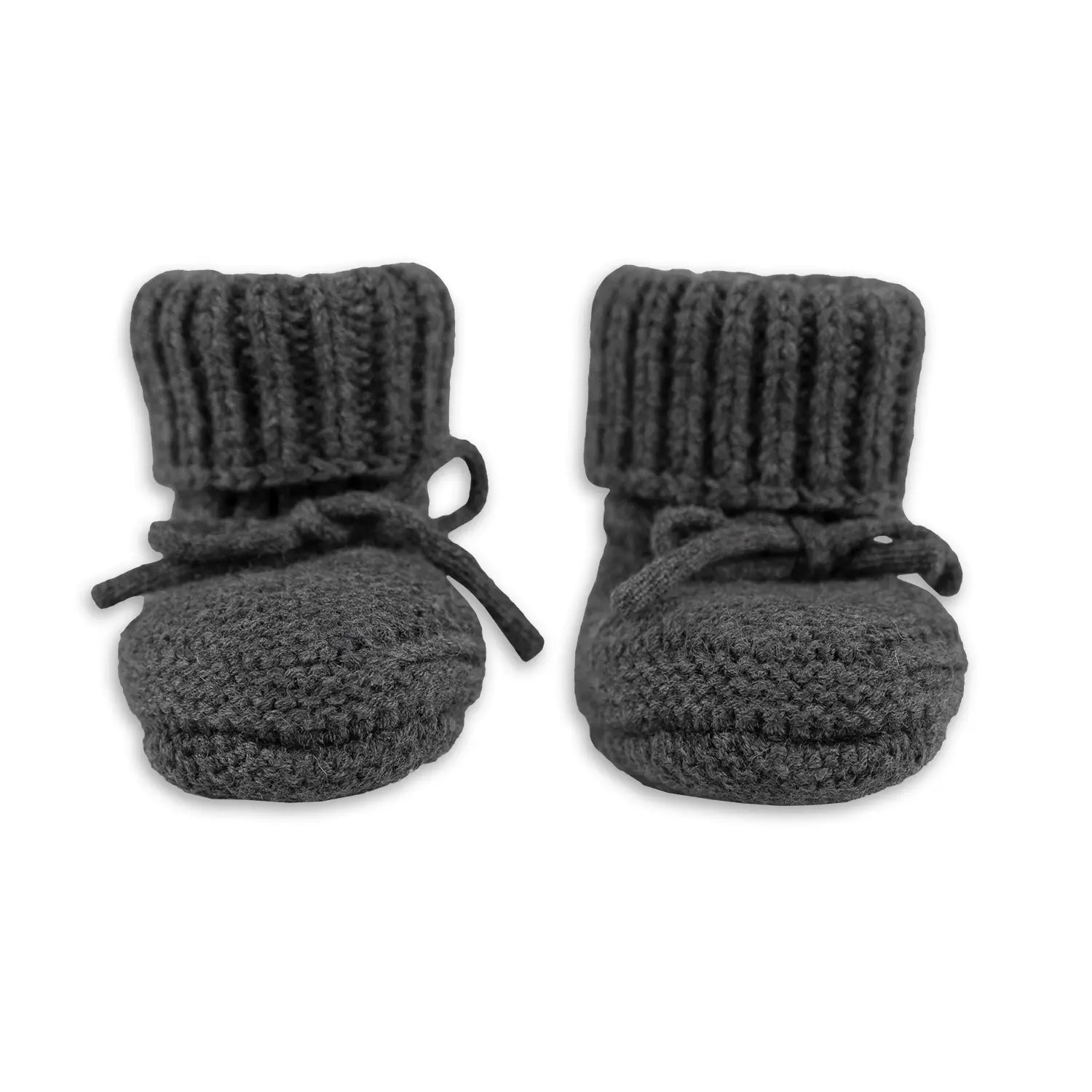 Lodger Slipper Merino vilnas čībiņas pigeon krāsā. Redzamas no priekšpuses.