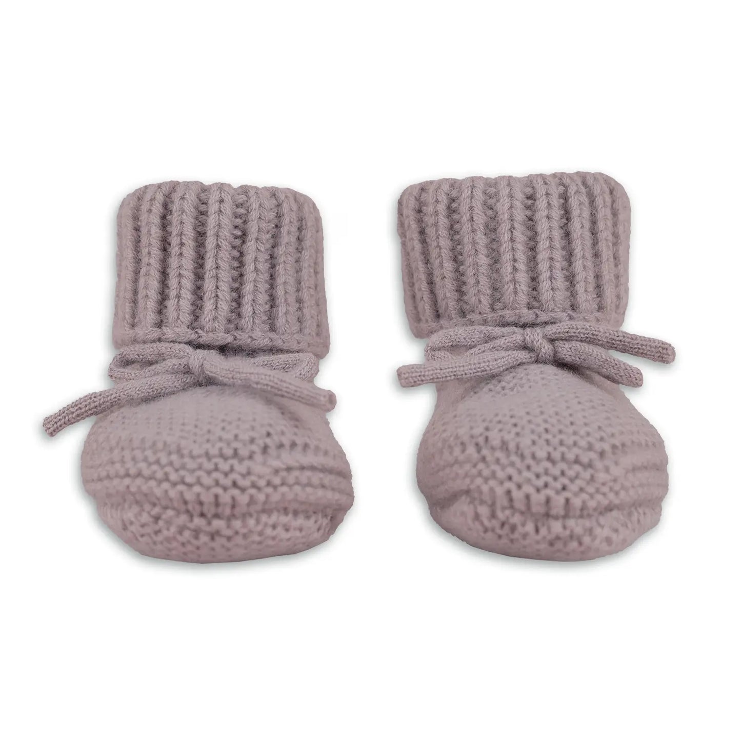 Lodger Slipper Merino vilnas čībiņas rose krāsā. Redzamas no priekšpuses.