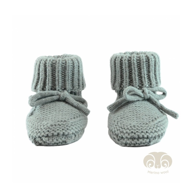 Lodger Slipper Merino vilnas čībiņas silk krāsā. Redzamas no priekšpuses.
