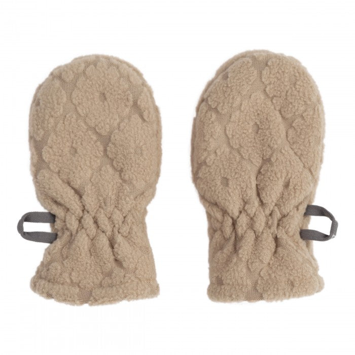 Lodger Mittens Folklore Fleece bērnu cimdiņi Beige, MTF 630