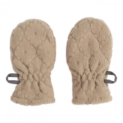 Lodger Mittens Folklore Fleece bērnu cimdiņi Beige, MTF 630