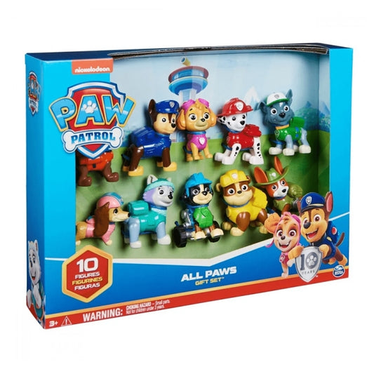 Figūriņu komplekts ar Ķepu Patruļas varoņiem, Paw Patrol