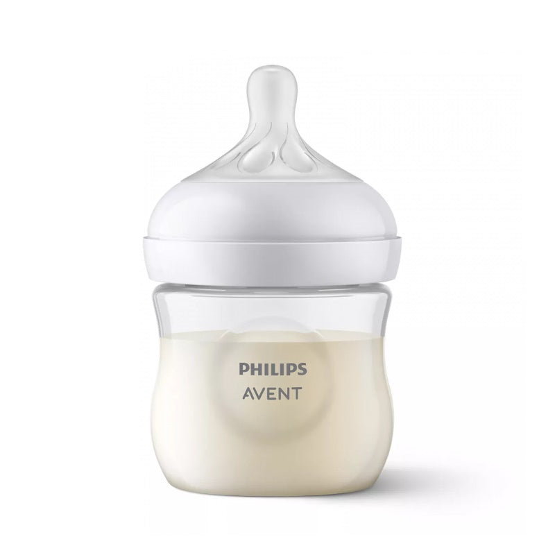 Philips Avent Natural response barošanas pudelīte, redzama no priekšpuses.