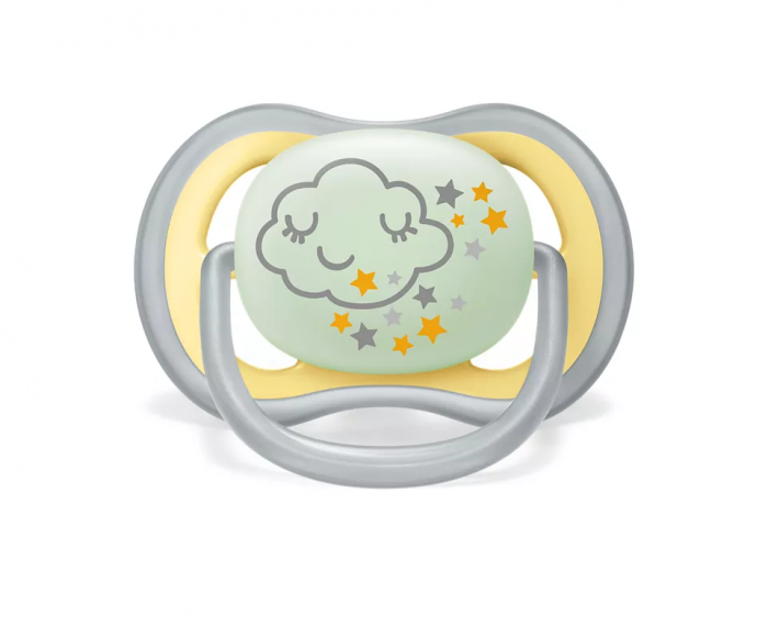 Philips Avent Māneklītis Ultra Air Night, redzams māneklītis ar mākoņa zīmējumu