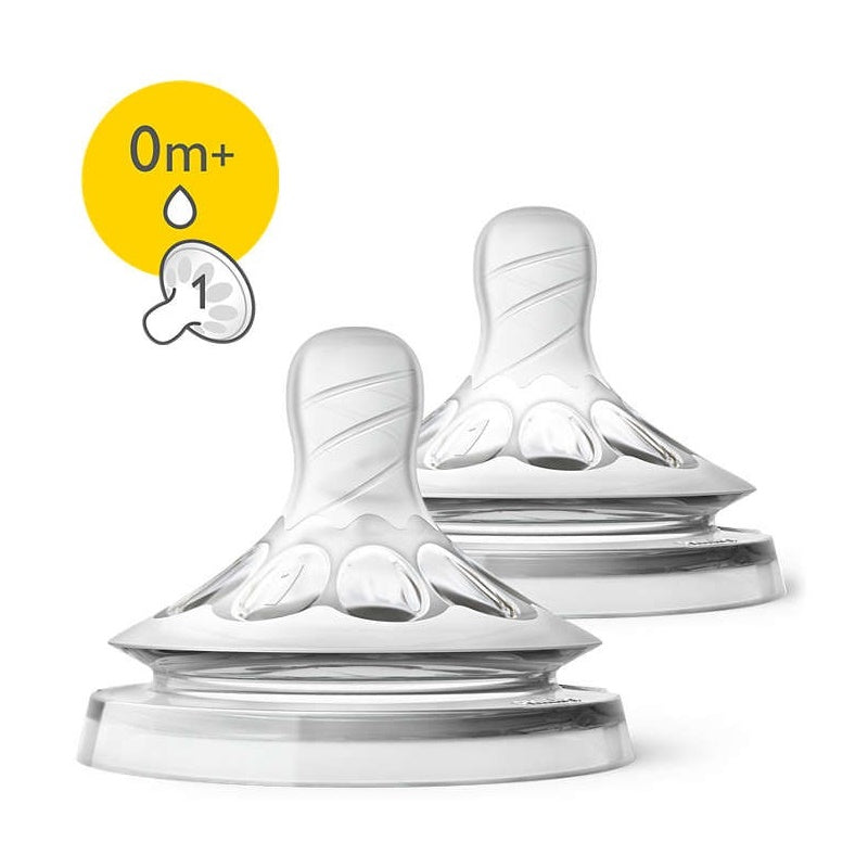 Philips Avent Natural pudeļu silikona knupīši