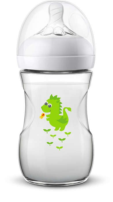 Feeding bottle Natural Dragon, 260ml., Philips Avent, SCF070/24