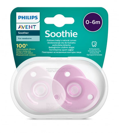 Soothie silikona māneklītis, 0-6M, Philips Avent, SCF099/22