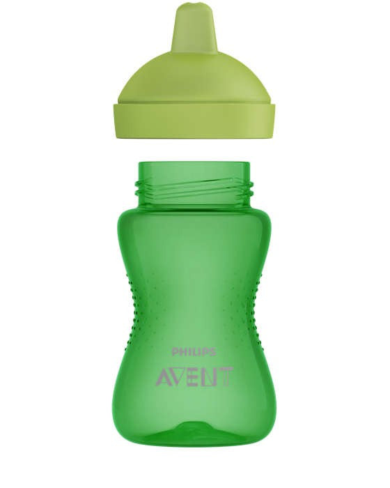 My Grippy Macību krūzīte ar cieto snīpi, zaļa, 300ml., 18+M, Philips Avent, SCF804/03