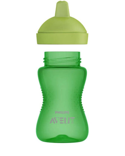 My Grippy Learning Cup with Hard Spout, Green, 300ml., 18+M, Philips Avent, SCF804/03