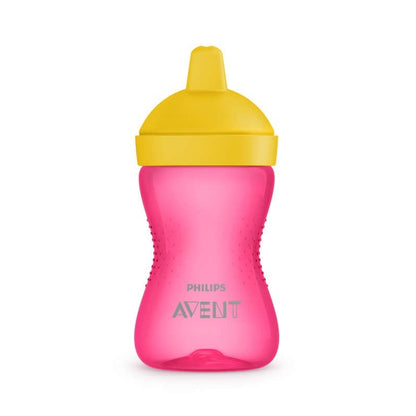 My Grippy Macību krūzīte ar cieto snīpi, rozā, 300ml., 18+M, Philips Avent, SCF804/04