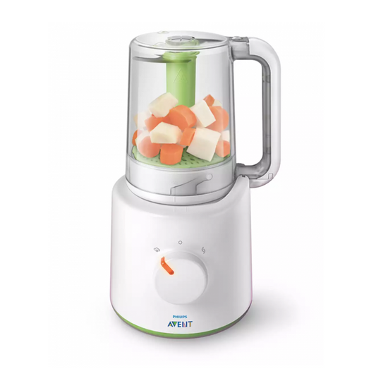 Tvaicētājs un blenderis 2in1, Philips Avent, SCF870/20