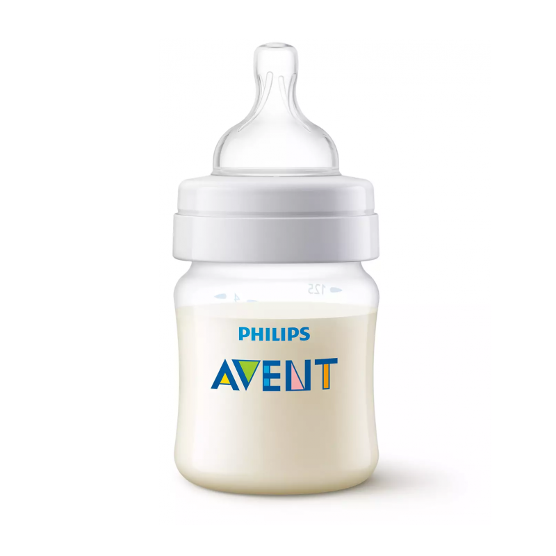 Anti-colic feeding bottle, 125ml, Philips Avent, SCY100/01