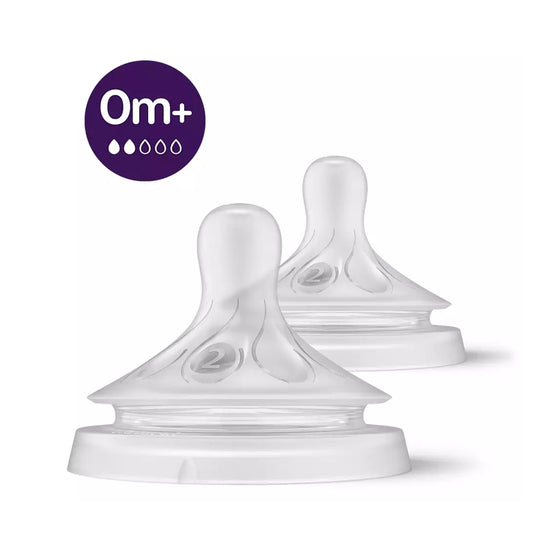 Natural Response bottle silicone teats, 1M+, Philips Avent, SCY963/02