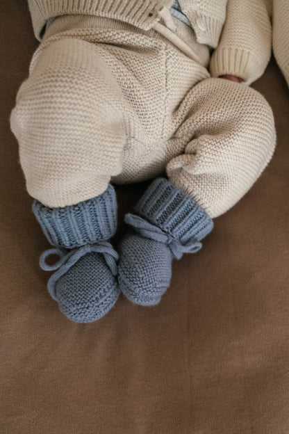 Lodger Slipper Merino vilnas čībiņas, Stone