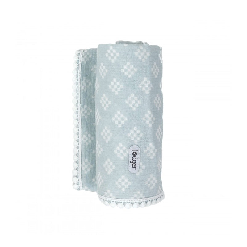 Lodger Swaddle Tribe Muslin cotton diaper, 120x120 cm