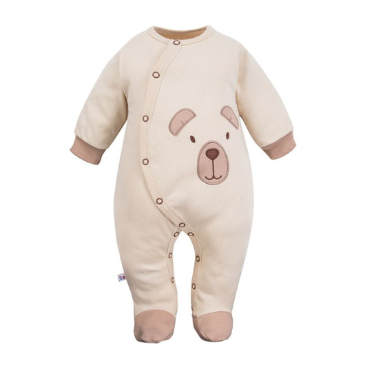 Kopējais rāpulītis mazuļiem Beary Cool, bēšs, 56-68 izmērs
