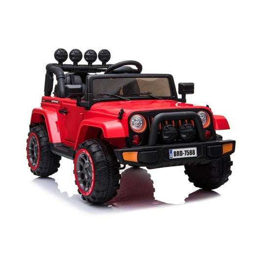 Bērnu elektro auto Jeep BRD-7588, sarkanā krāsā, 7408