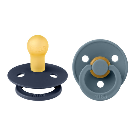 BIBS colour round pacifiers