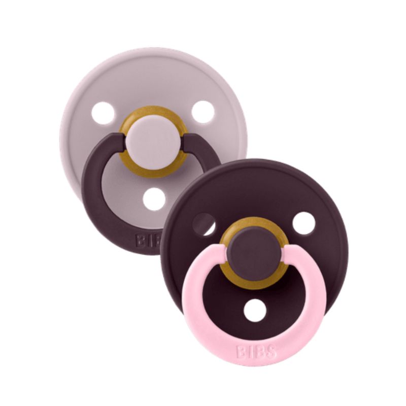 BIBS Studio Collection – Urban Fusion, Colour Round knupīši, Dusky Lilac Plum Mix