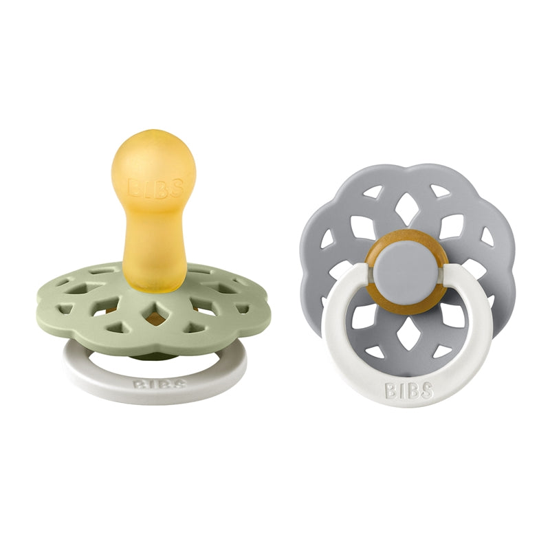 BIBS Boheme GLOW pacifiers