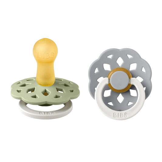 BIBS Boheme GLOW pacifiers