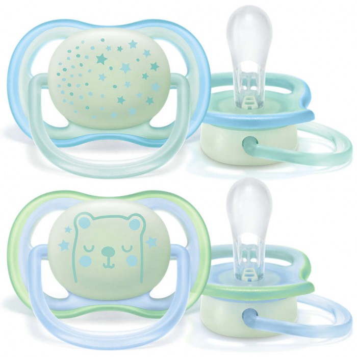 Soother, 0-6M, Ultra Air Night, Philips Avent, SCF376/11